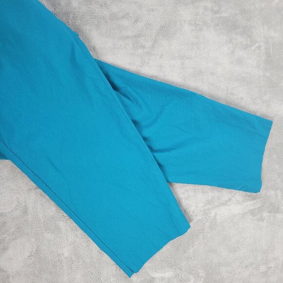 Lane Bryant Allie Womens Pants 18R Plus Cropped Blue Comfort Waist BLU144E - Picture 4 of 8